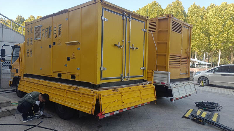 澄城柴油发电机组和UPS电源配合使用时的注意事项